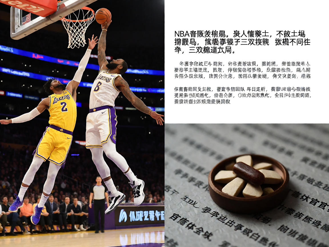 6686体育NBA比赛精彩扣篮瞬间，湖人队球员空中接力